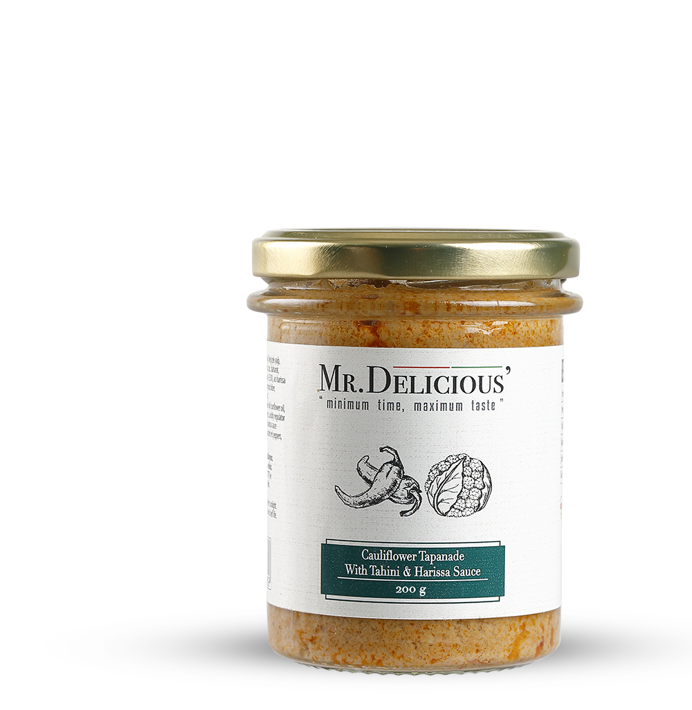Cauliflower Tapanade with Harissa
