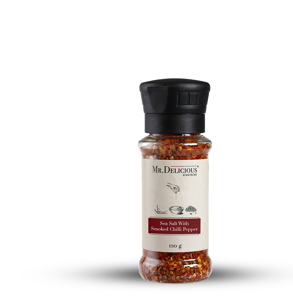 Sea Salt with Smoked Chilli Pepper